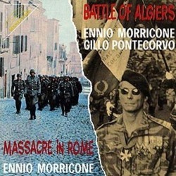 Massacre in Rome / Battle of Algiers Soundtrack (Ennio Morricone) - CD cover
