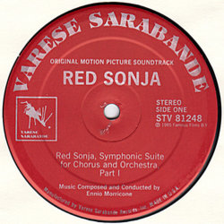 Red Sonja Bande Originale (Ennio Morricone) - cd-inlay