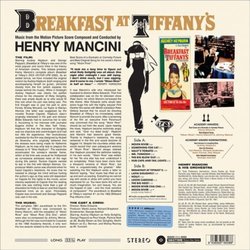 Breakfast at Tiffany's Soundtrack (Henry Mancini) - CD Trasero
