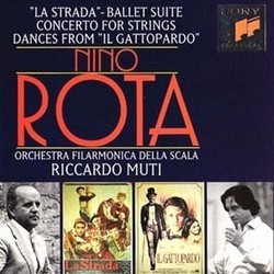 La Strada - Ballet Suite / Dances from Il Gattopardo Soundtrack (Nino Rota) - CD cover