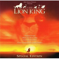 The Lion King: Special Edition Soundtrack (Kevin Bateson, Allister Brimble, Patrick J. Collins, Matt Furniss, Frank Klepacki, Dwight K. Okahara, Hans Zimmer) - CD cover