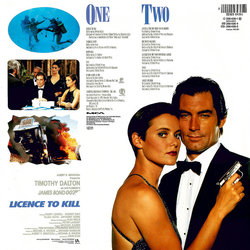 Licence to Kill Soundtrack (Michael Kamen) - CD Back cover