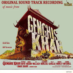 Genghis Khan Soundtrack (Dusan Radic) - CD cover