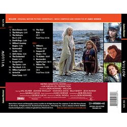 Willow Soundtrack (James Horner) - CD Trasero