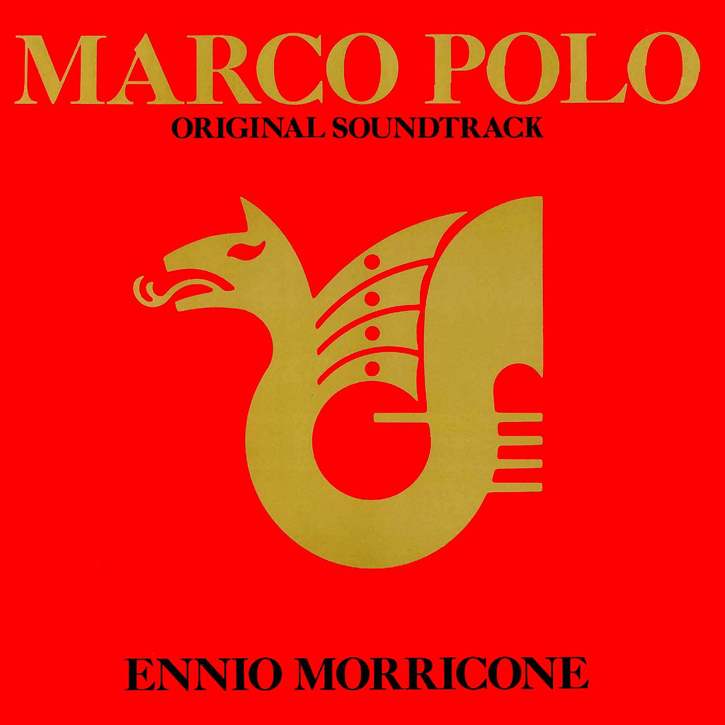 Mansion Potential population Film Music Site - Marco Polo Soundtrack (Ennio Morricone) - Ariola Records  (1982) - Ariola - 204 699 Black Vinyl