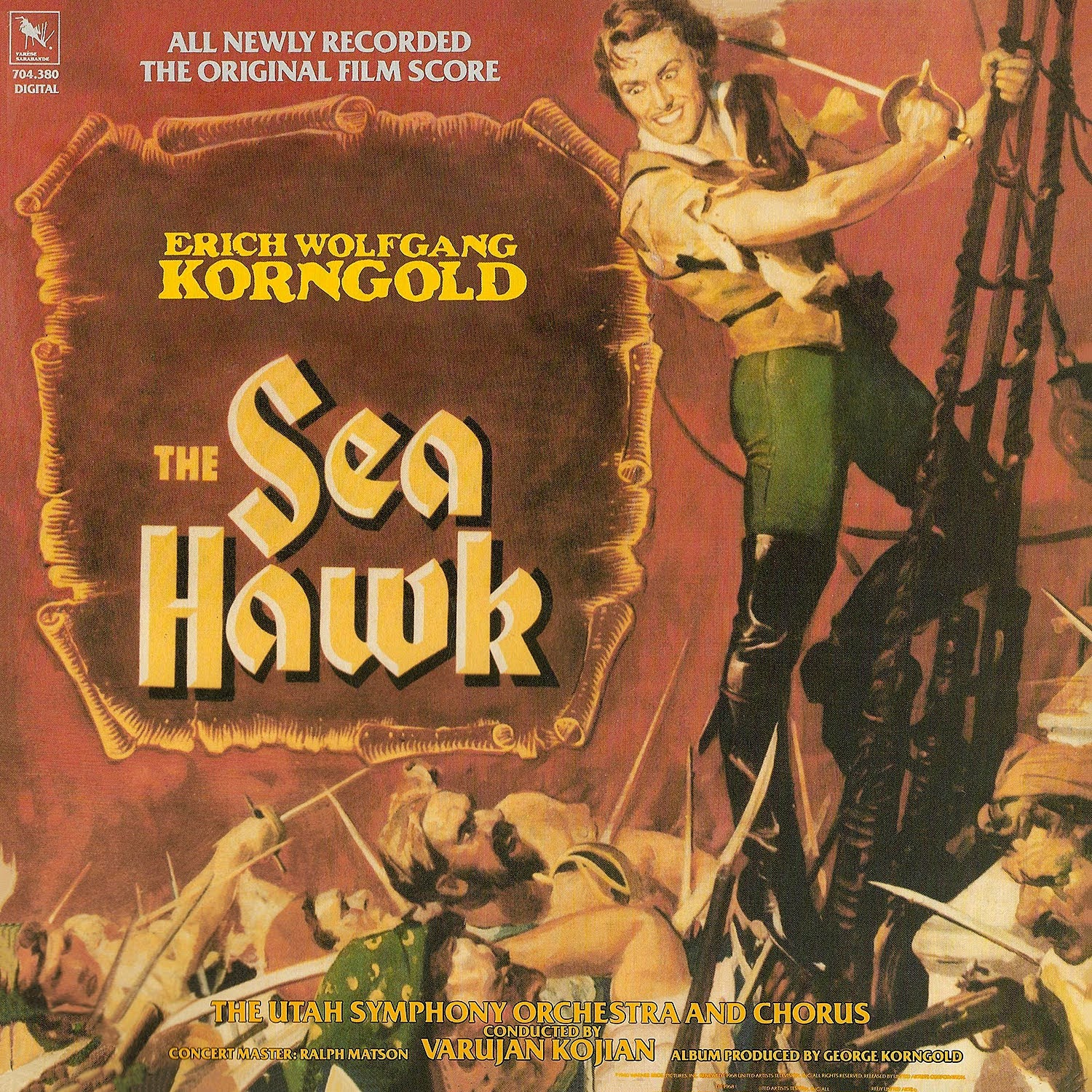 Erich Wolfgang Korngold ‎ The Sea Hawk