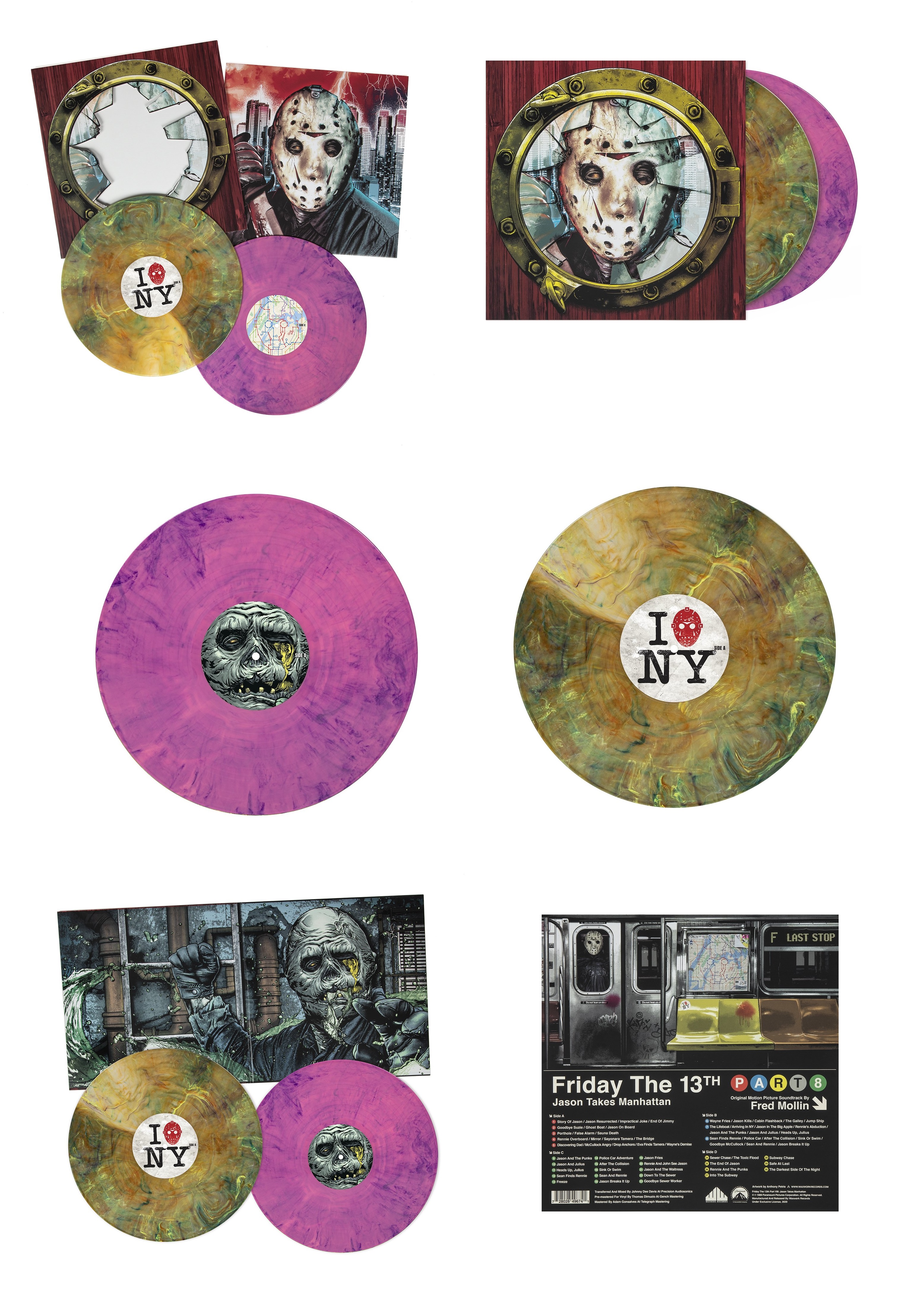 Friday The 13th Part VIII: Jason Takes Manhattan (Vinyl)
