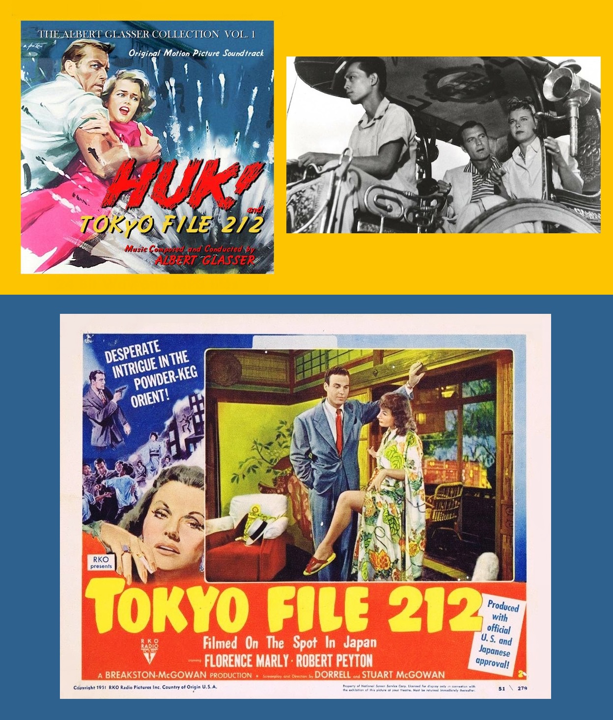The Albert Glasser Collection Vol.1: Huk! / Tokyo File 212 (digital)