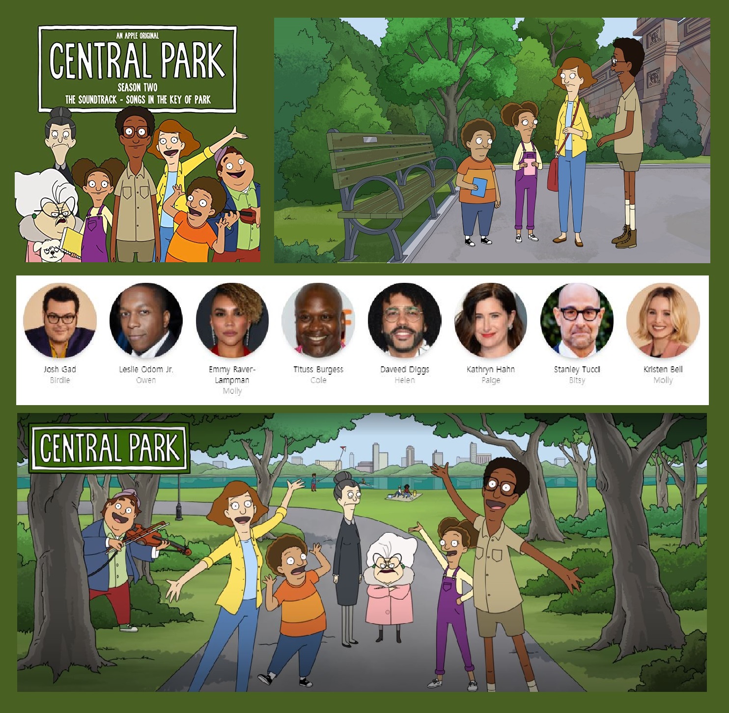 Central Park Season Two, The Soundtrack - Songs in the Key of Park (Vol.1)