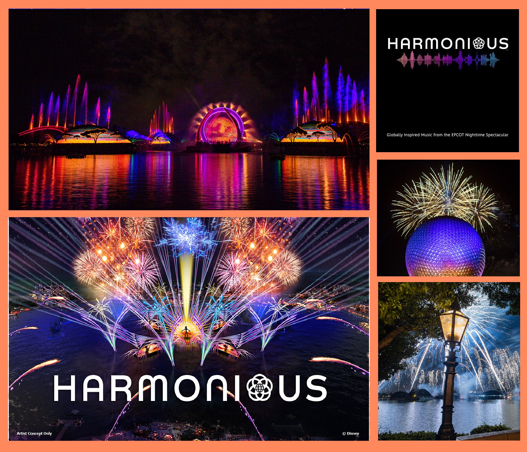 Harmonious: Globally Inspired Music from the EPCOT Nighttime Spectacular