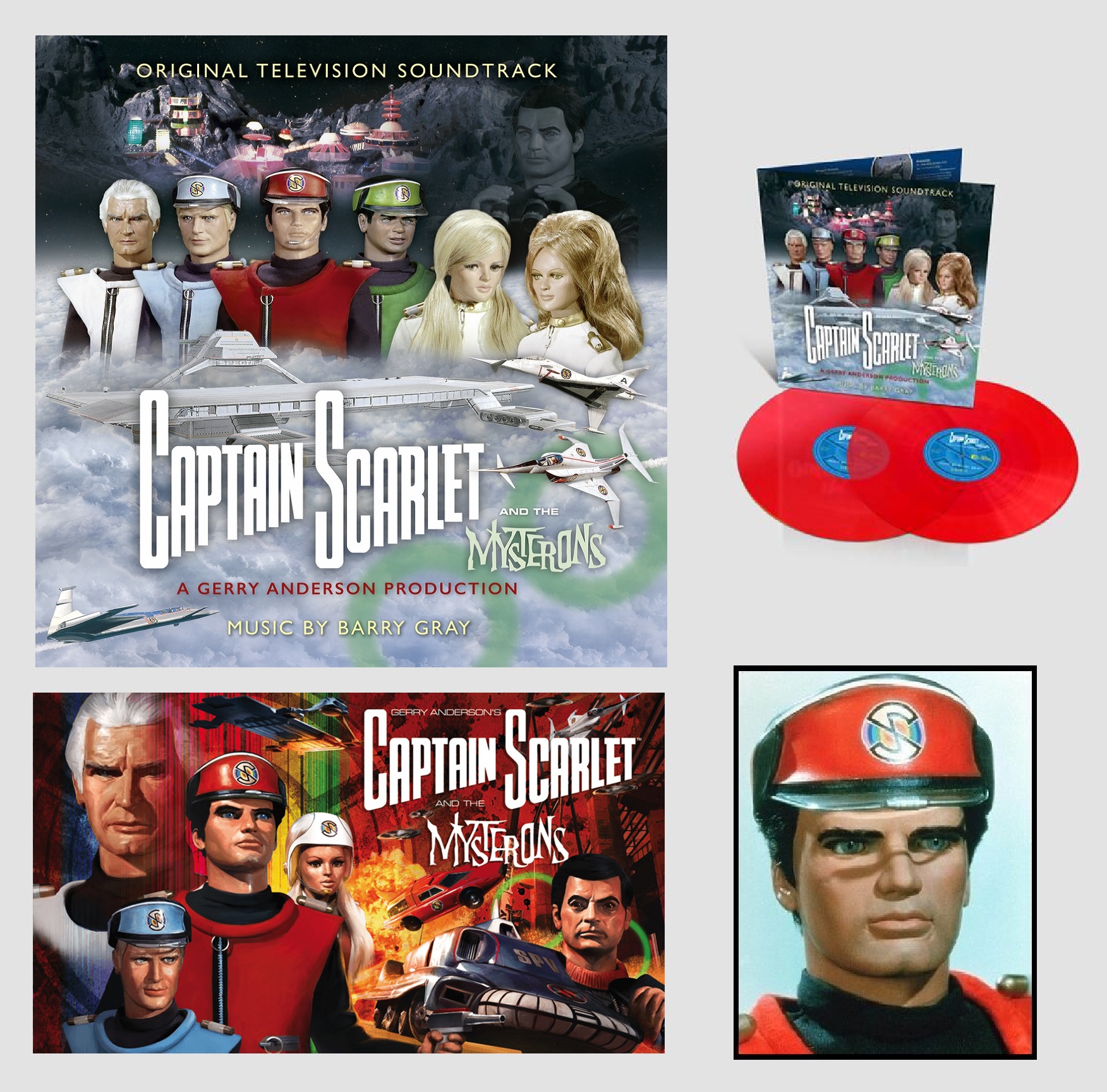 Captain Scarlet And The Mysterons (Vinyl LP)