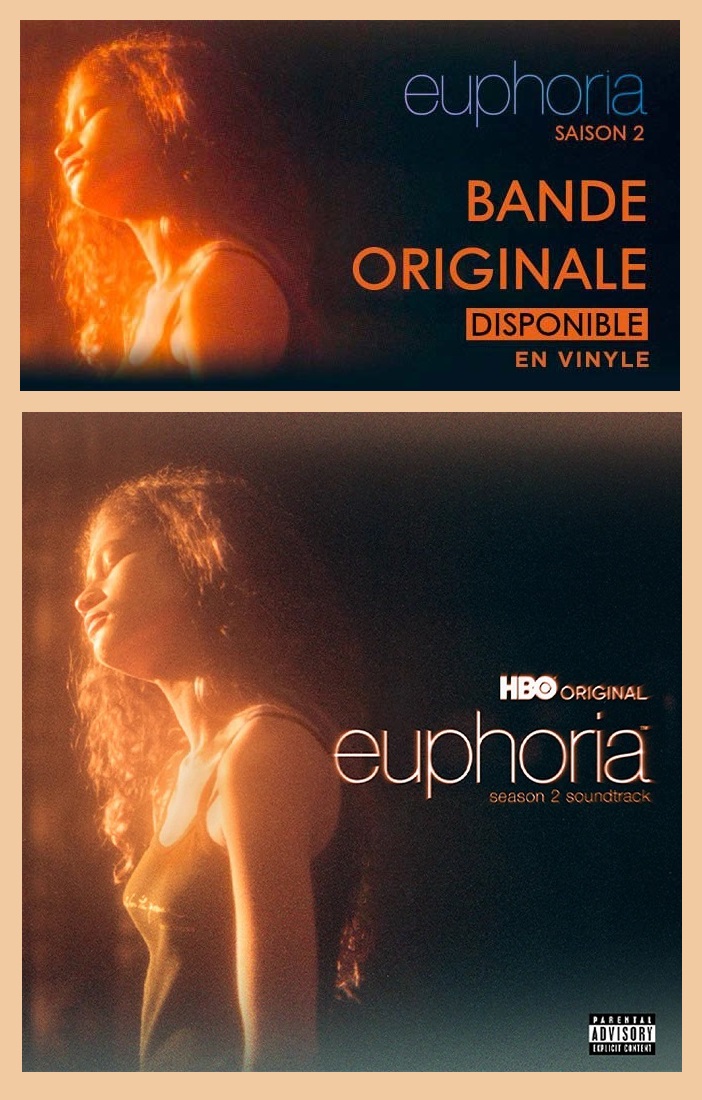 Euphoria Season 2 Limited Edition Clear Orange Vinyl
