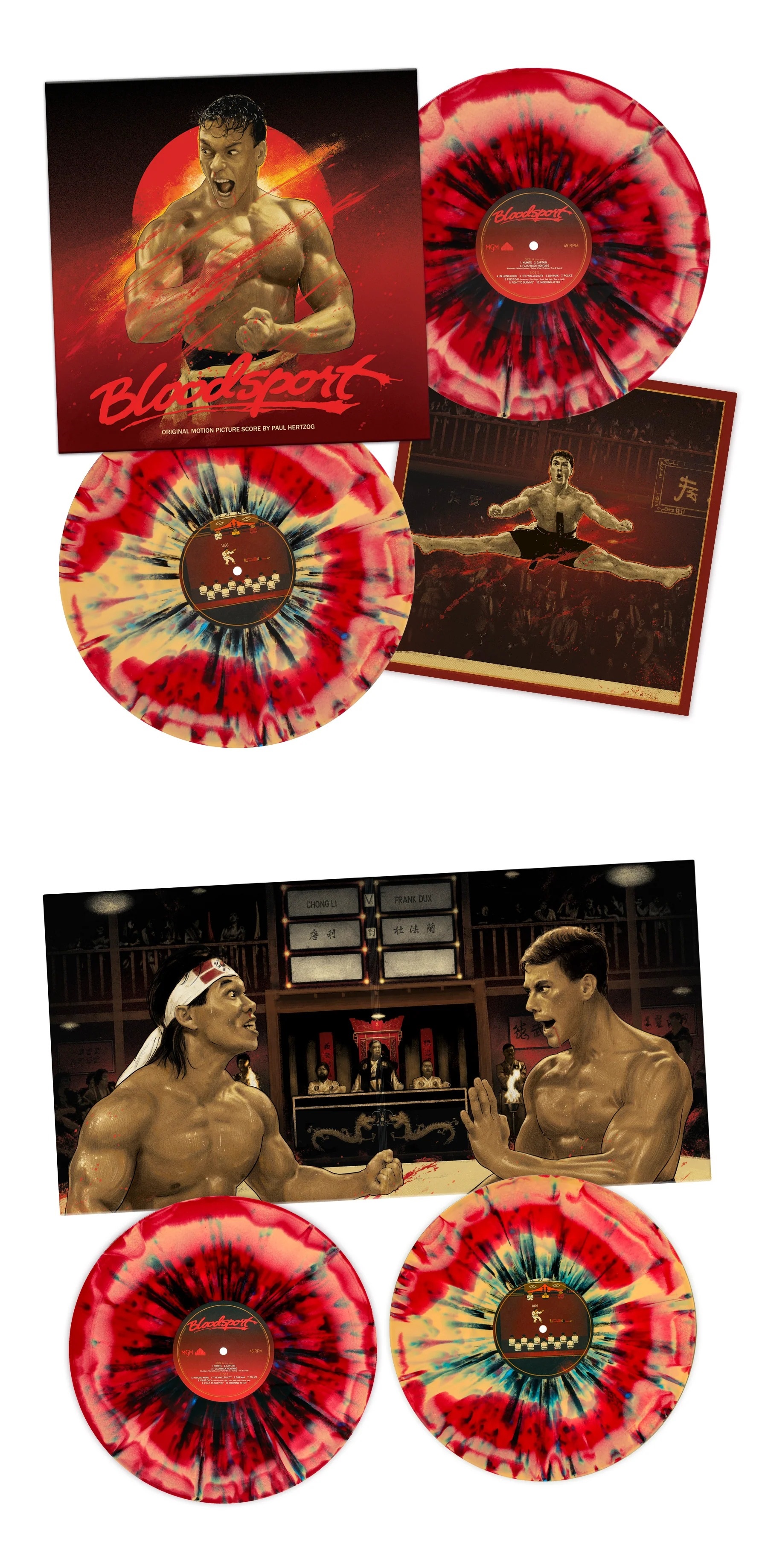 Bloodsport ('Kumite' Splattered Vinyl)