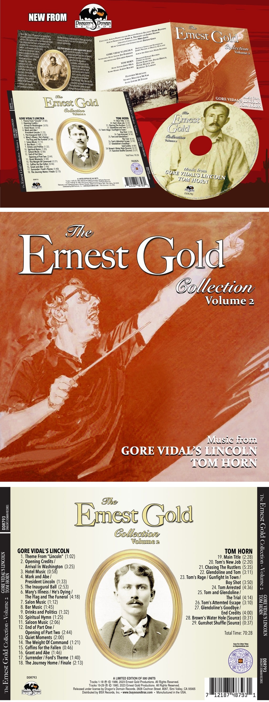 The Ernest Gold Collection: Volume 2