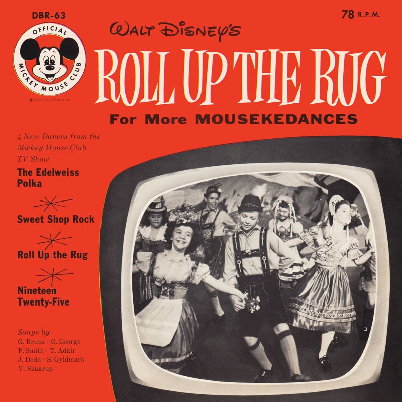 Walt Disney's Roll Up The Rug For More Mousekedances