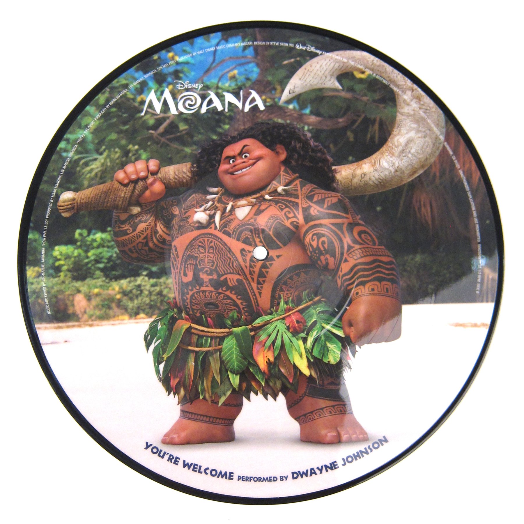 MOANA How Far I'll Go (Pic Disc) Vinyl 10' (Record Store Day)