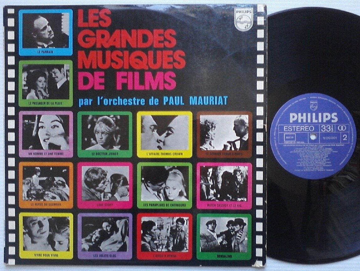 Film Music Site (Español) - Les Grandes Musiques de Films Soundtrack  (Various Artists, Paul Mauriat) - Philips Portugal (1973) - L'Orchestre de  Paul Mauriat
