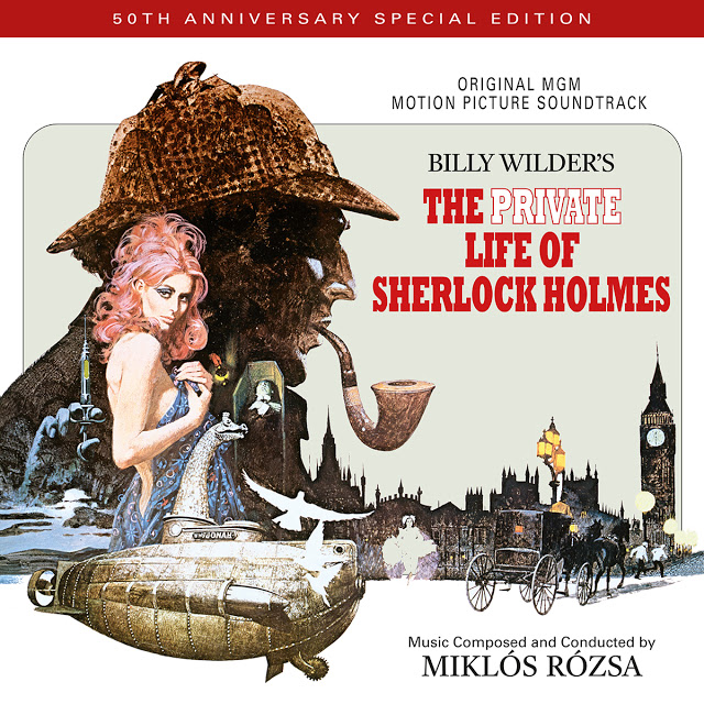 QUARTET RECORDS EDITA EN DOBLE CD 'THE PRIVATE LIFE OF SHERLOCK HOLMES' DE MIKLS RZSA