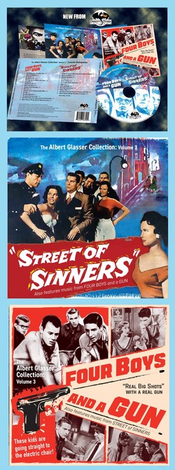 The Albert Glasser Collection, Volume 3: Four Boys And A Gun / Street Of Sinners