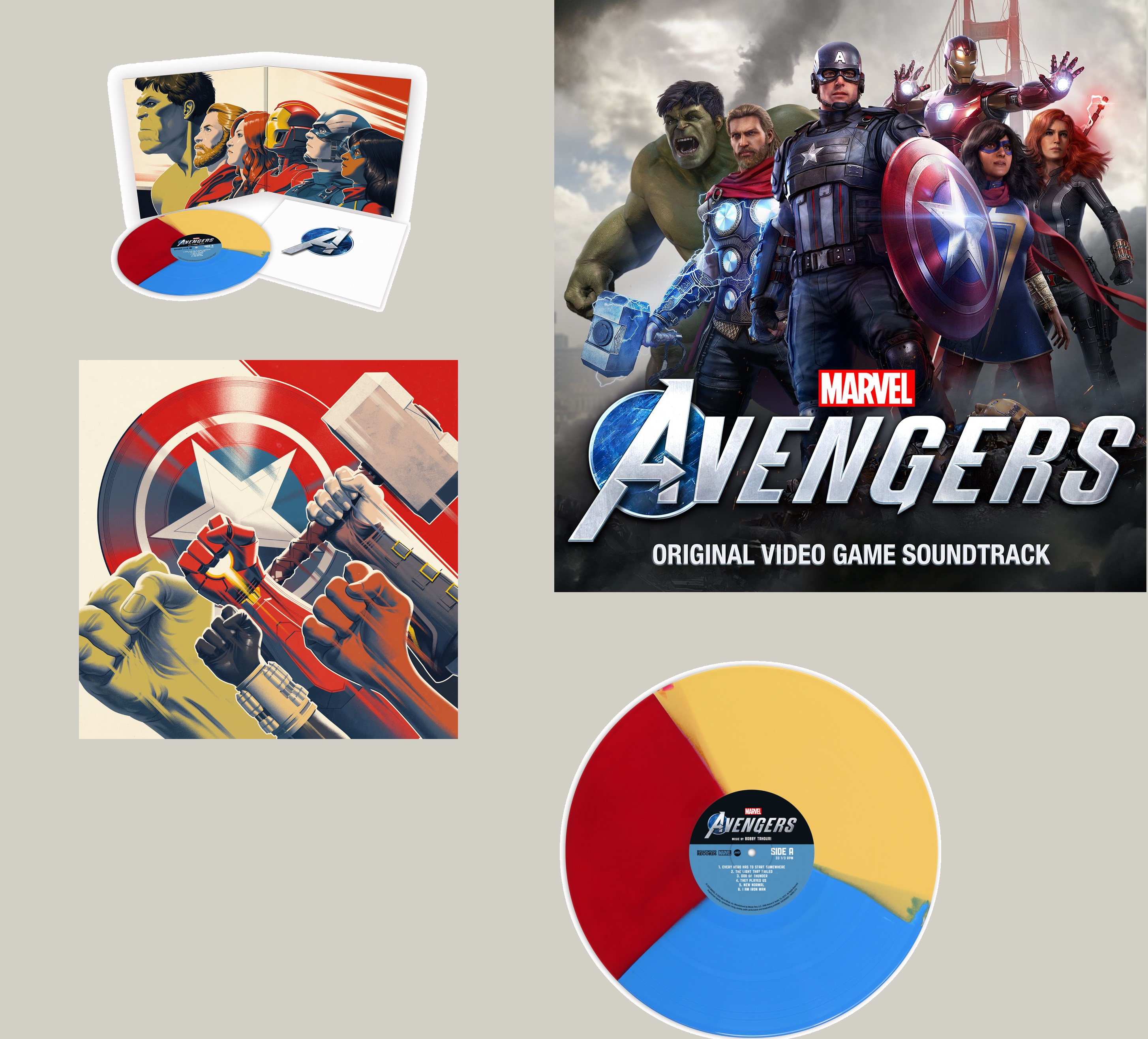 Marvel's Avengers jeu vido (Digital + Vinyl)