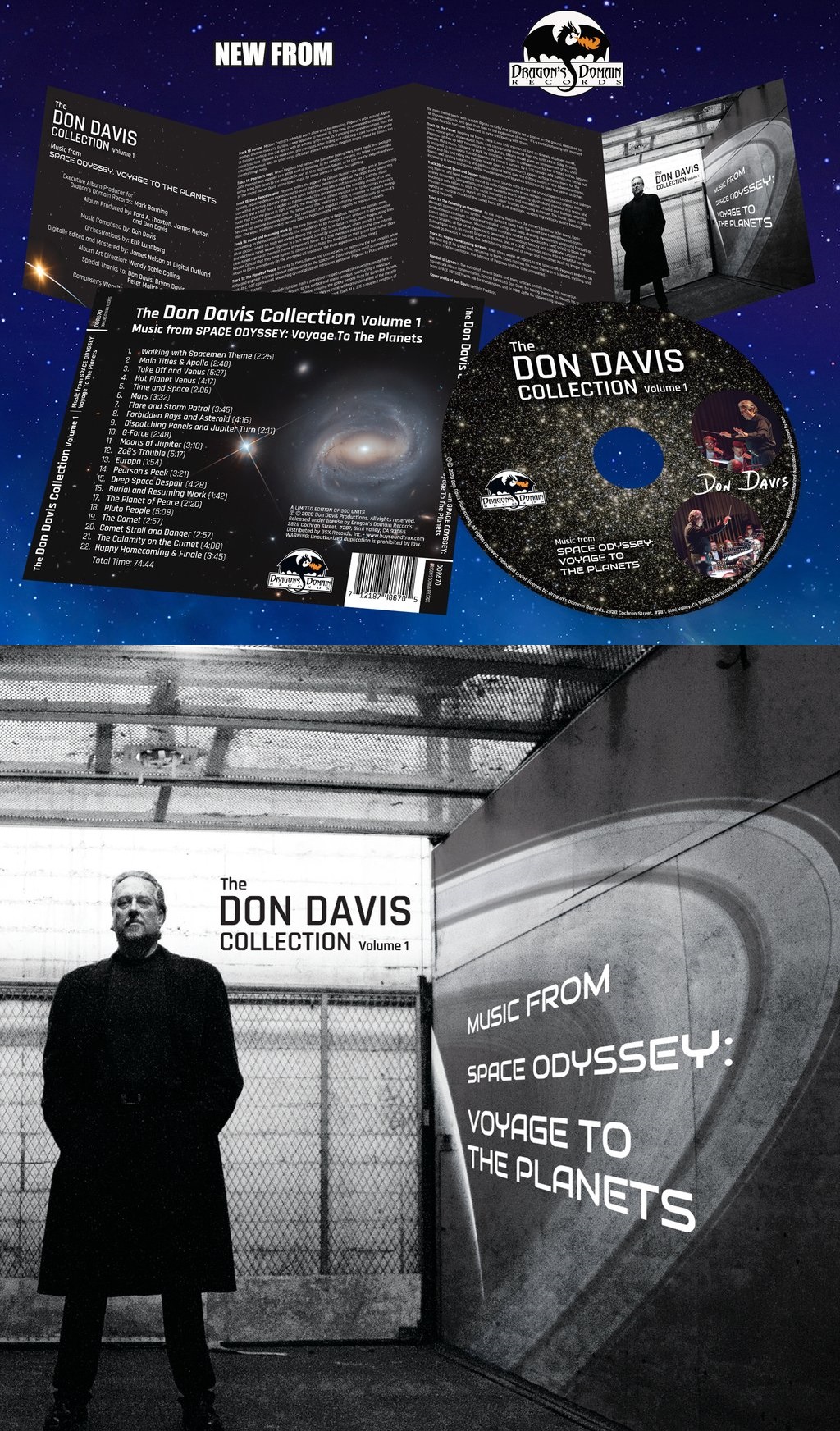 Music From Space Odyssey: Voyage To The Planets (The Don Davis Collection: Volume 1) 