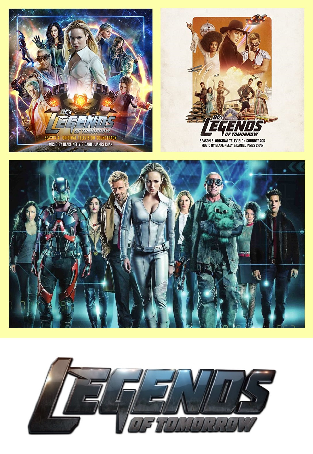 DC's Legends of Tomorrow: Saison 5 et Saison 4