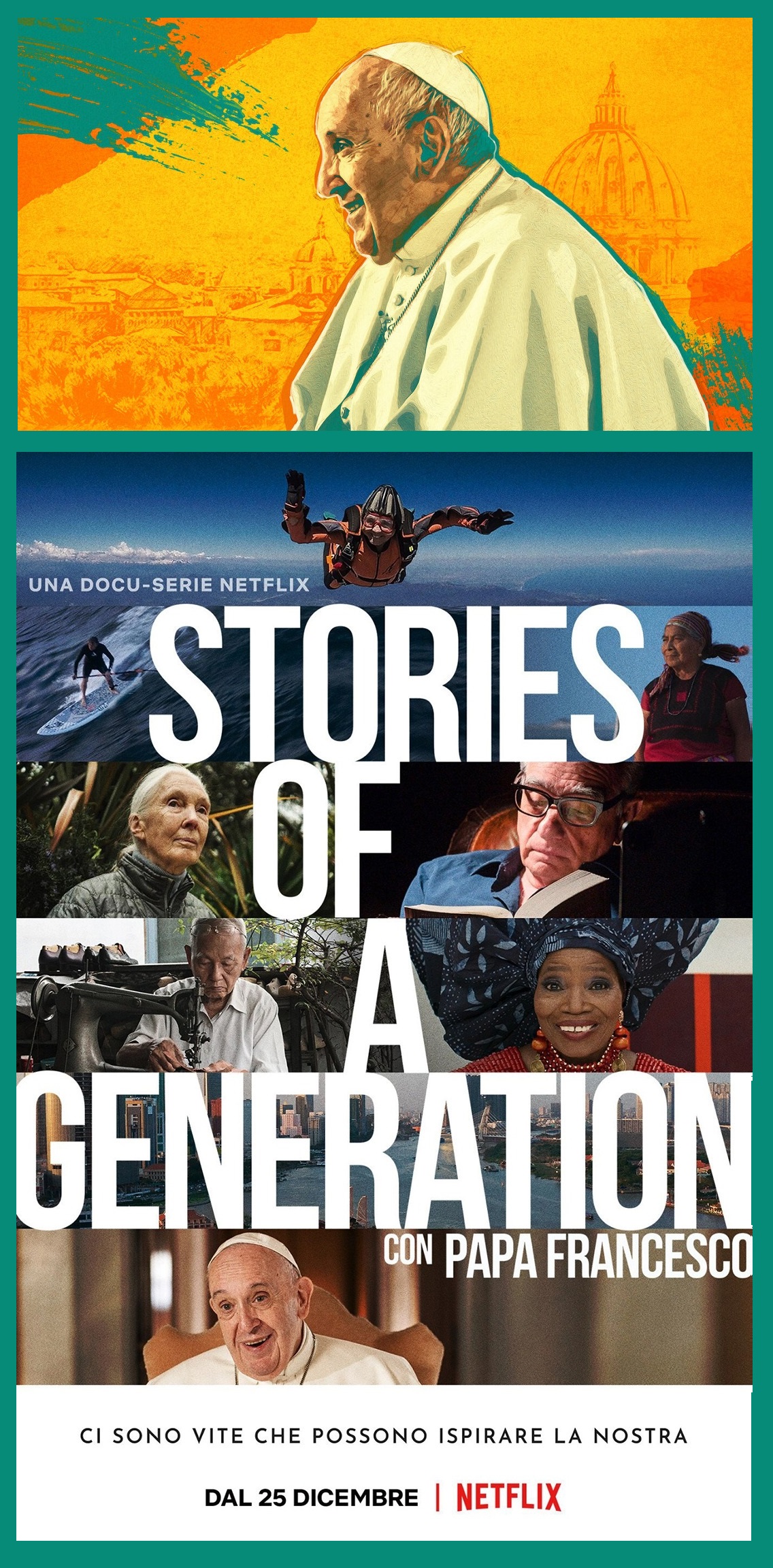 Stories of a Generation - avec le pape Franois