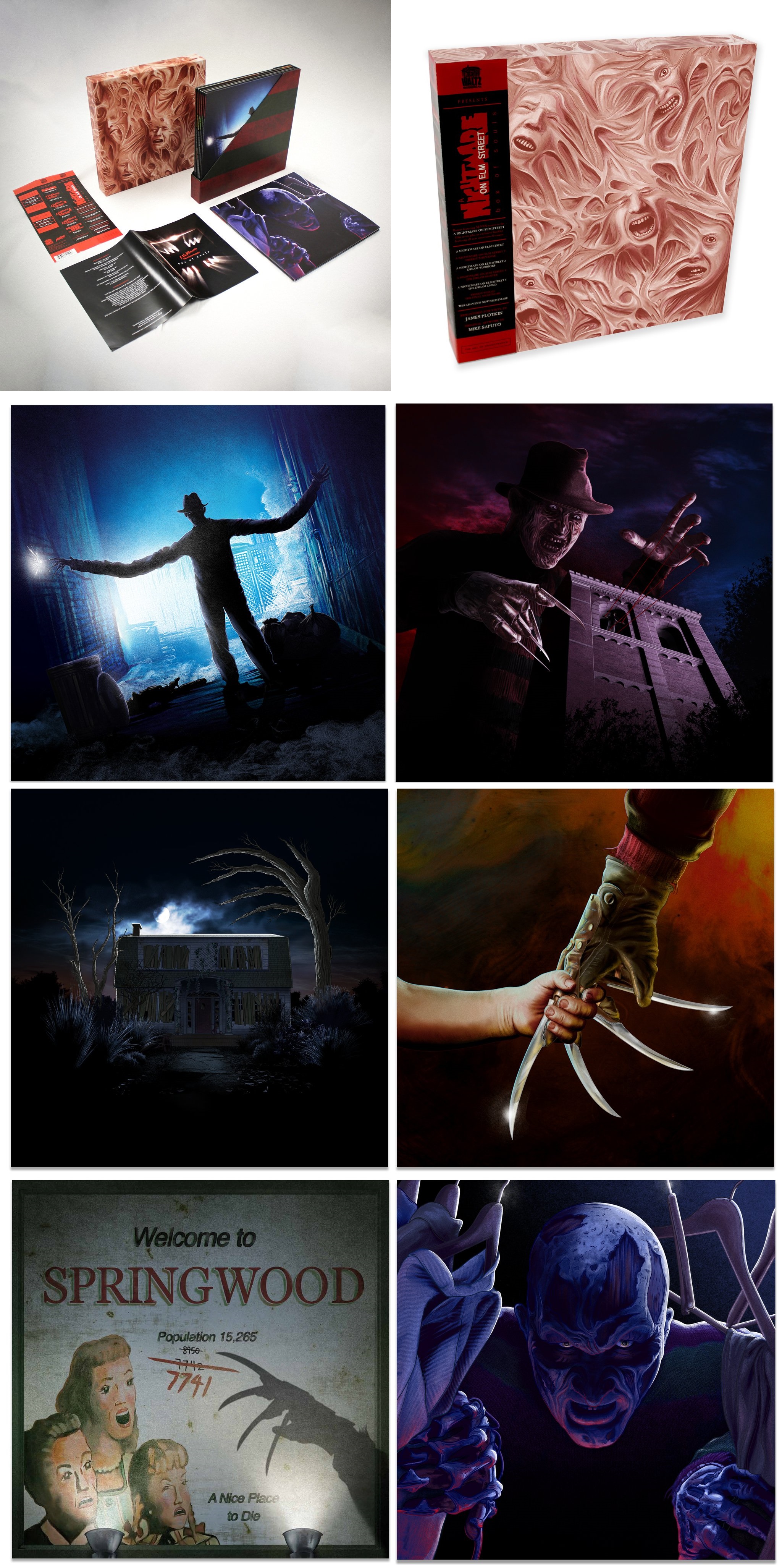 Box Of Souls: A Nightmare on Elm Street 8XLP Box Set (Freddy - Les Griffes de la nuit)