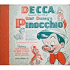  Decca Presents The Song Hits Of Walt Disney's Pinocchio
