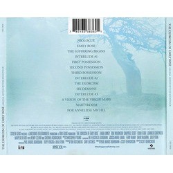 The Exorcism of Emily Rose Soundtrack (Christopher Young) - CD Back cover