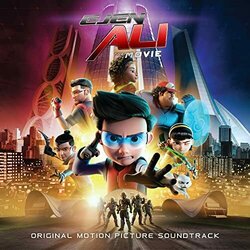 Ejen Ali The Movie Soundtrack (Hakim Kamal	, Azri Yunus) - CD cover