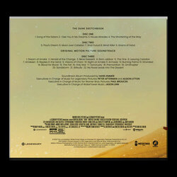 Dune Ścieżka dźwiękowa (Hans Zimmer) - Tylna strona okladki plyty CD