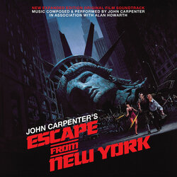 Escape from New York Ścieżka dźwiękowa (John Carpenter, Alan Howarth) - Okładka CD