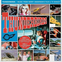 Music From the World Of Gerry Anderson Soundtrack (Barry Gray) - CD Back cover