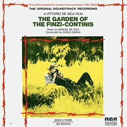 The Garden of the Finzi-Continis Soundtrack (Manuel De Sica) - CD cover