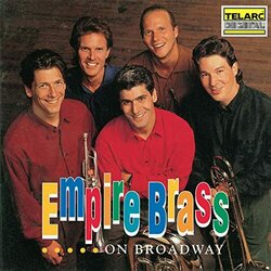 Empire Brass.....On Broadway Soundtrack (Various Artists, Empire Brass) - CD cover