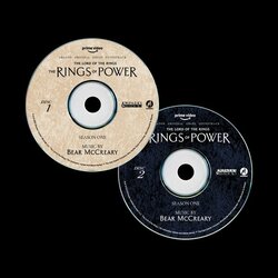 The Lord of the Rings: The Rings of Power - Season One Soundtrack (Bear McCreary, Howard Shore) - cd-inlay