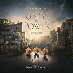 The Lord of the Rings: The Rings of Power - Season One 声带 (Bear McCreary, Howard Shore) - CD封面