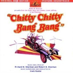 Chitty Chitty Bang Bang Ścieżka dźwiękowa (Irwin Kostal) - Okładka CD