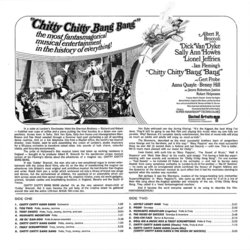 Chitty Chitty Bang Bang Soundtrack (Irwin Kostal) - CD Back cover