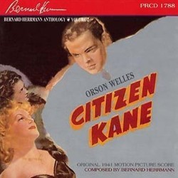 Citizen Kane サウンドトラック (Bernard Herrmann) - CDカバー
