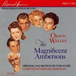 The Magnificent Ambersons Soundtrack (Bernard Herrmann) - CD cover