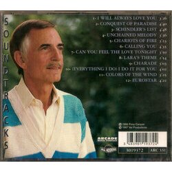 Paul Mauriat - Soundtracks Ścieżka dźwiękowa (Various Artists, Paul Mauriat) - Tylna strona okladki plyty CD