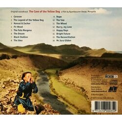 The Cave of the Yellow Dog Soundtrack (Ganpurev Dagvan) - CD Achterzijde