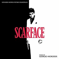 Scarface Trilha sonora (Giorgio Moroder) - capa de CD