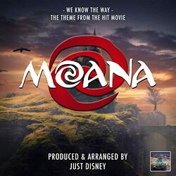 Moana: We Know The Way Trilha sonora (Just Disney) - capa de CD