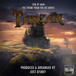 Tarzan: Son of Man Ścieżka dźwiękowa (Just Disney) - Okładka CD