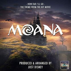 Moana: How Far I'll Go Ścieżka dźwiękowa (Just Disney) - Okładka CD
