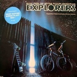 Explorers Ścieżka dźwiękowa (Jerry Goldsmith) - Okładka CD