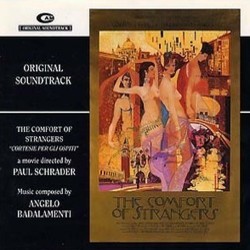 The  Comfort of Strangers Soundtrack (Angelo Badalamenti) - CD cover